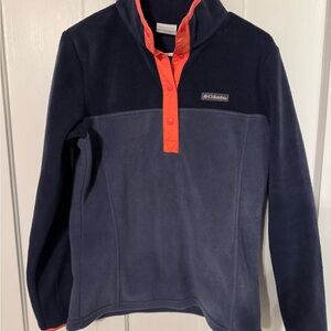 Columbia Dark Blue Fleece Jacket